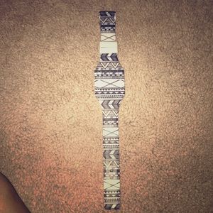 Black/White Digital Watch